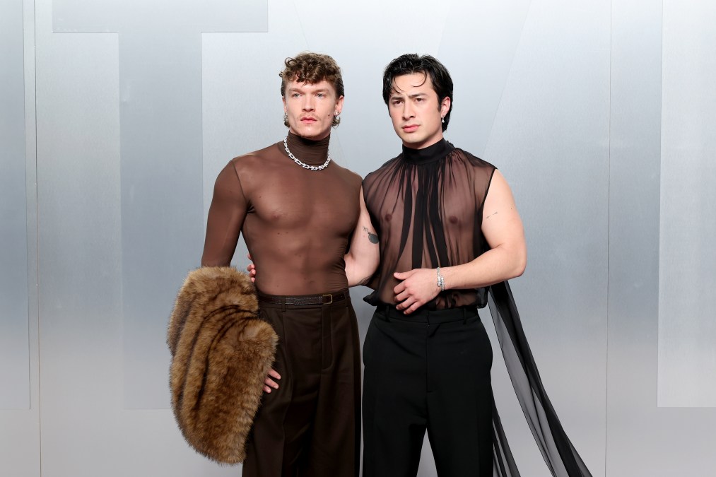 Connor Storrie and Hudson Williams