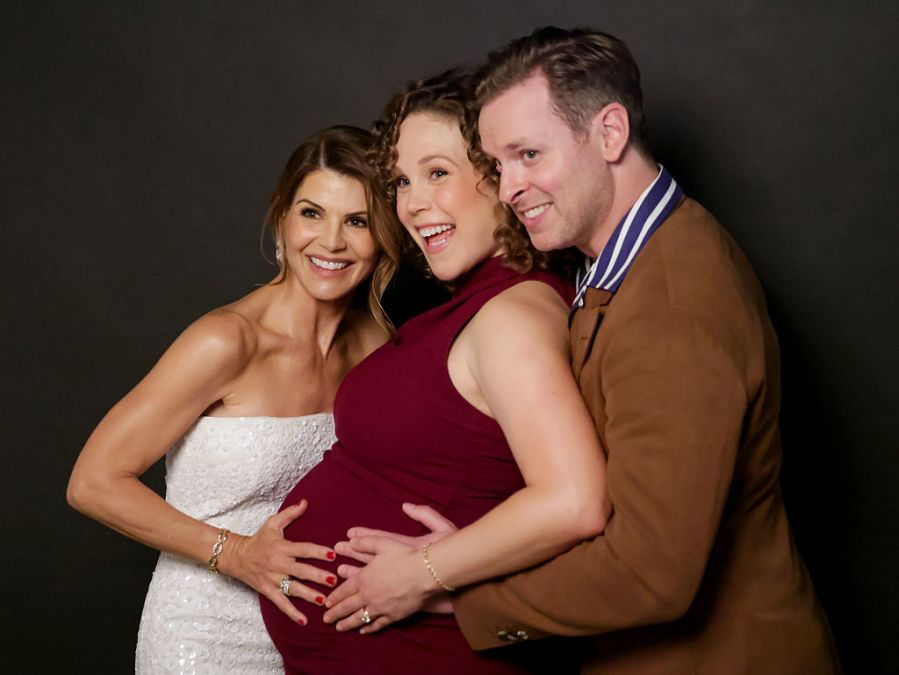 Lori Loughlin, Erin Krakow, and Ben Rosenbaum