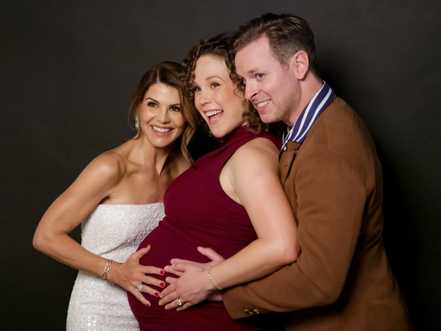 Lori Loughlin, Erin Krakow, and Ben Rosenbaum