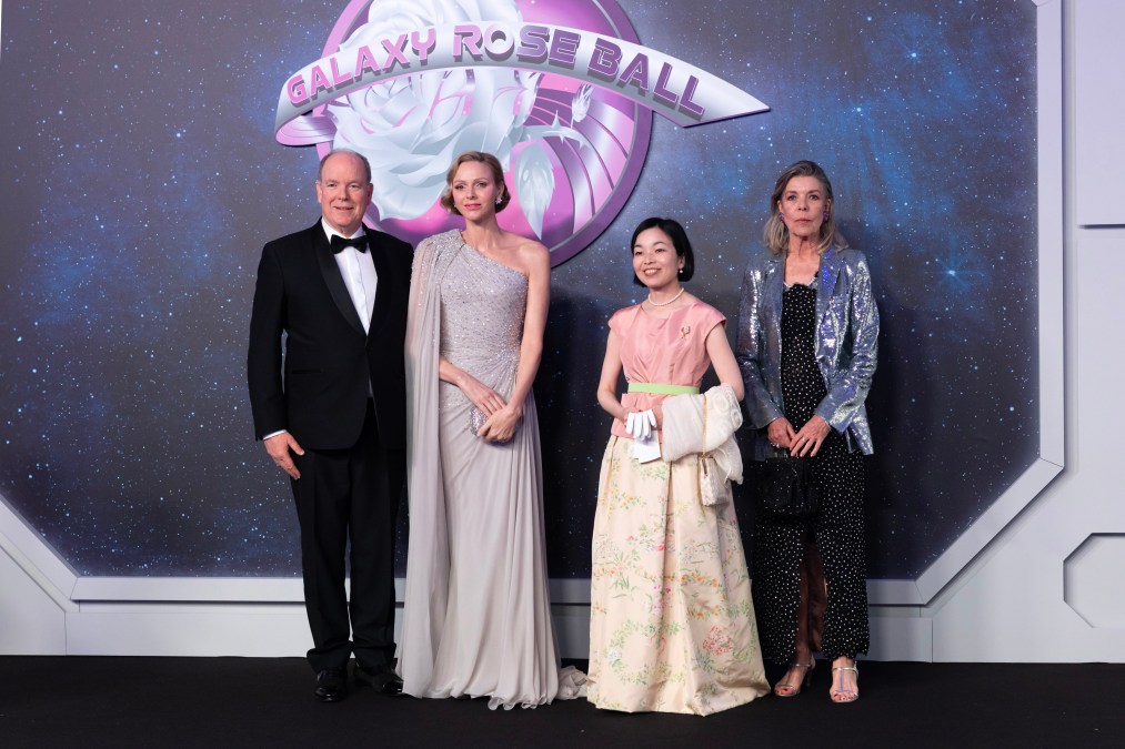 Prince Albert II of Monaco, Princess Charlene of Monaco, Princess Akiko of Mikasa and Princess Caroline of Hanover attend the Rose Ball 2026.