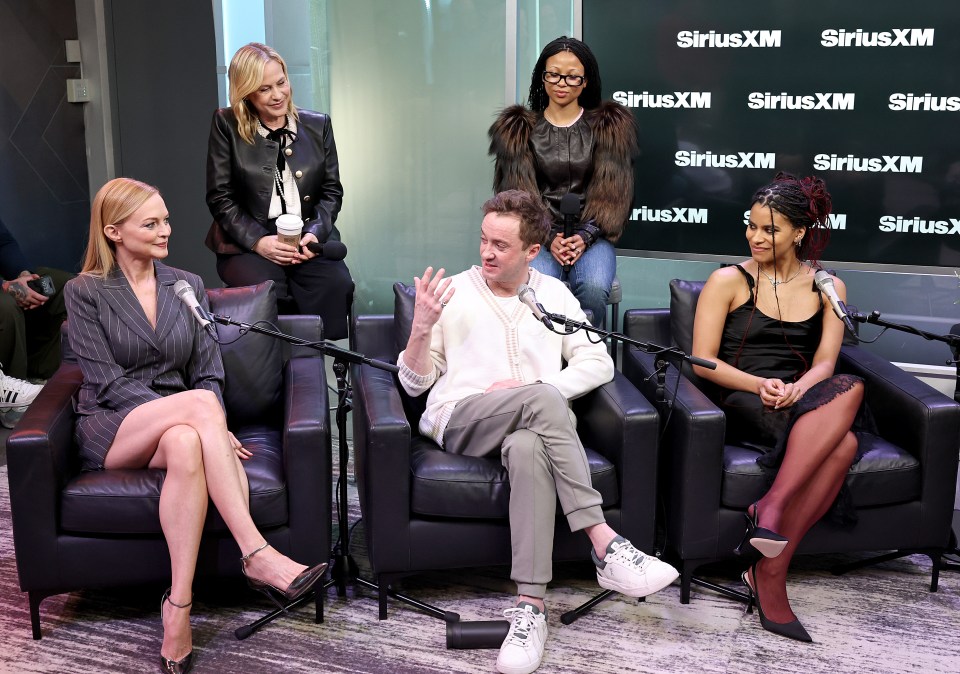 Heather Graham, Patricia Arquette, Tom Felton, Myha'la Herrold and Zazie Beetz attend SiriusXM Front Row