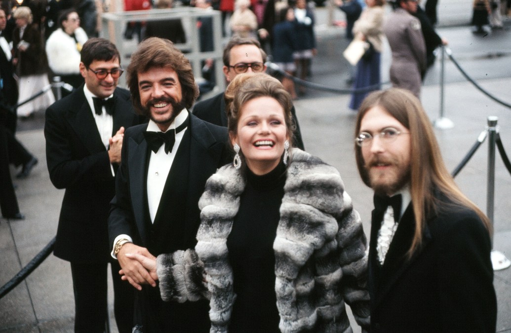 Actress Valerie Perrine arrives to the 47th Academy Awards at Dorothy Chandler Pavilion in Los Angeles,California.
