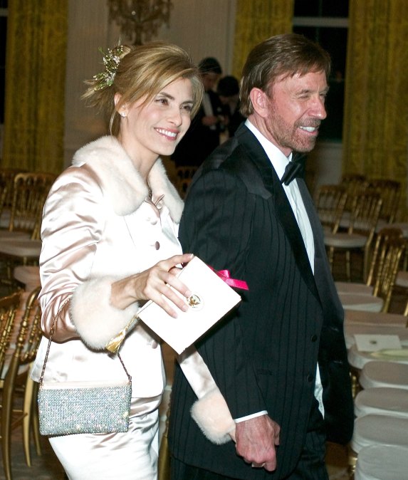 Chuck Norris and Gena O'Kelley