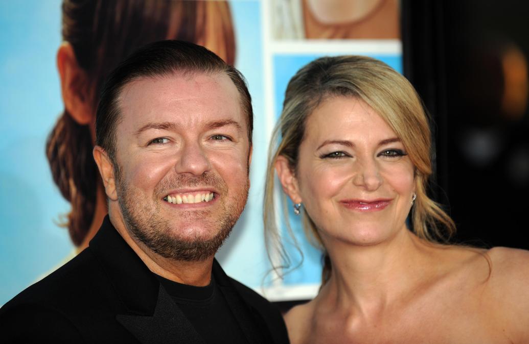 British actor and co-director and co-writer Ricky Gervais