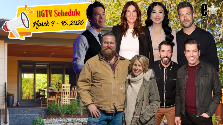 David Bromstad, D'Arcy Carden, Sherry Cola, Jesse Palmer, Ben Napier, Erin Napier, Drew Scott, Jonathan Scott