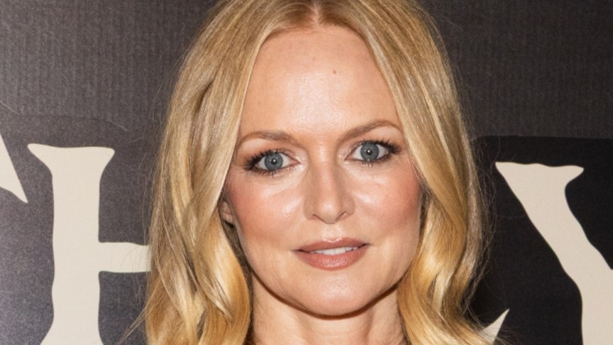 Heather Graham poses at event for new film "They Will Kill You"