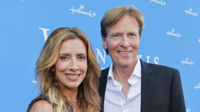 Michelle Wolf and Jack Wagner attend When Calls the Heart & Hope Valley: 1874 Celebration at The Sun Rose Hotel in West Hollywood