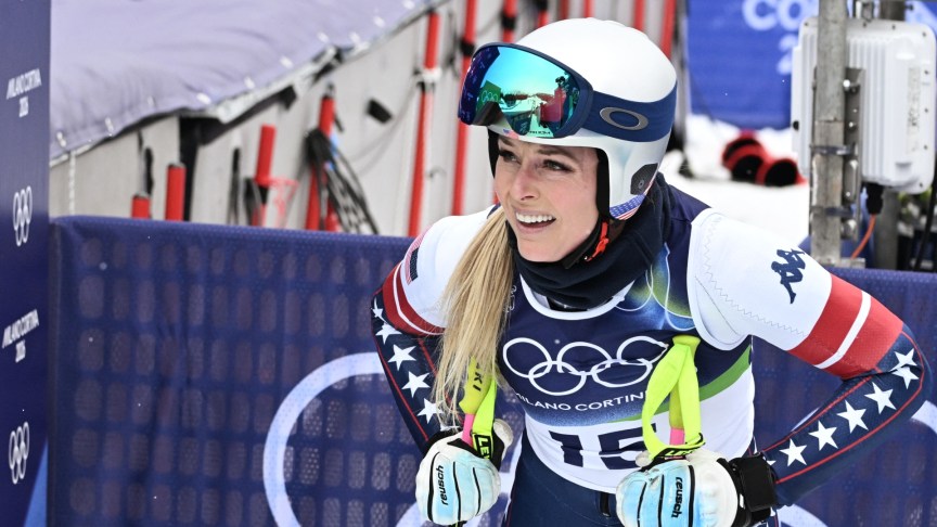 Lindsey Vonn at the Milano Cortina 2026 Winter Olympic Games