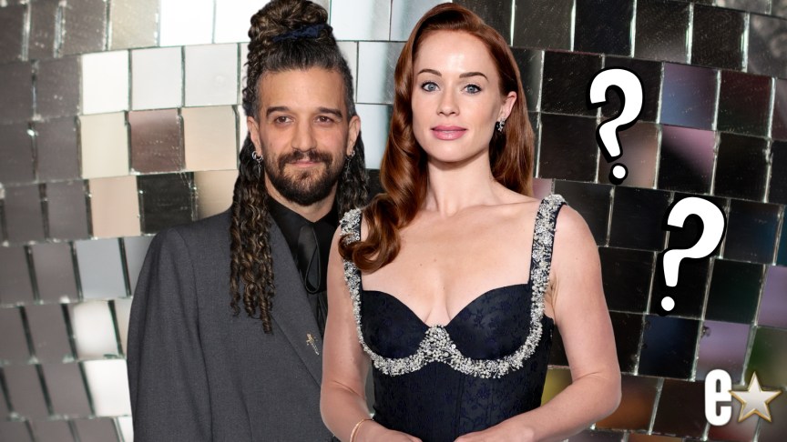 Mark Ballas and Whitney Leavitt pose for photos