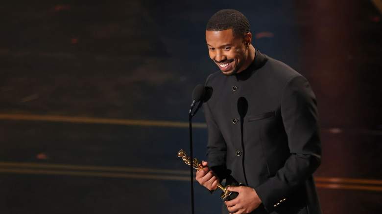Michael B. Jordan accepts the Actor in a Leading Role award for "Sinners" onstage during the 98th Oscars at Dolby Theatre on March 15, 2026 in Hollywood, California