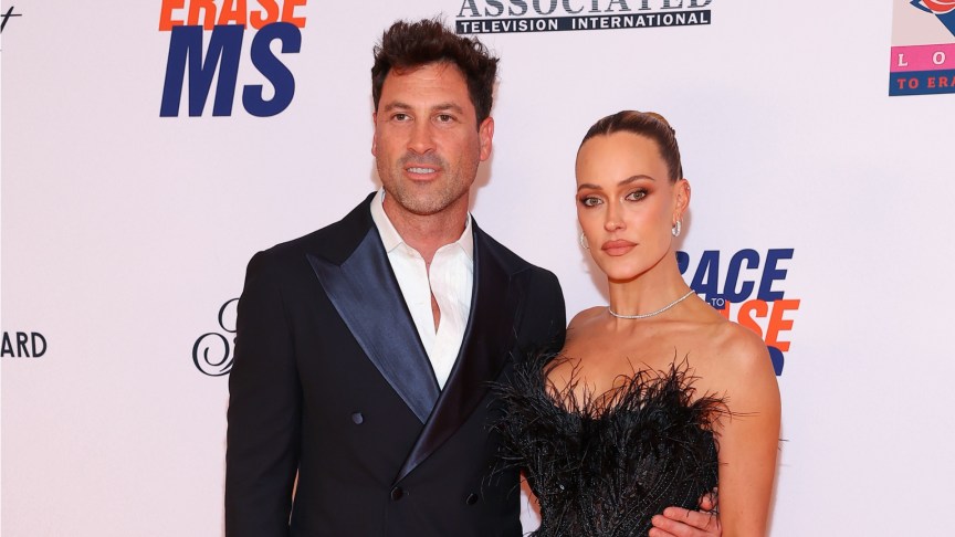 Maksim Chmerkovskiy and Peta Murgatroyd