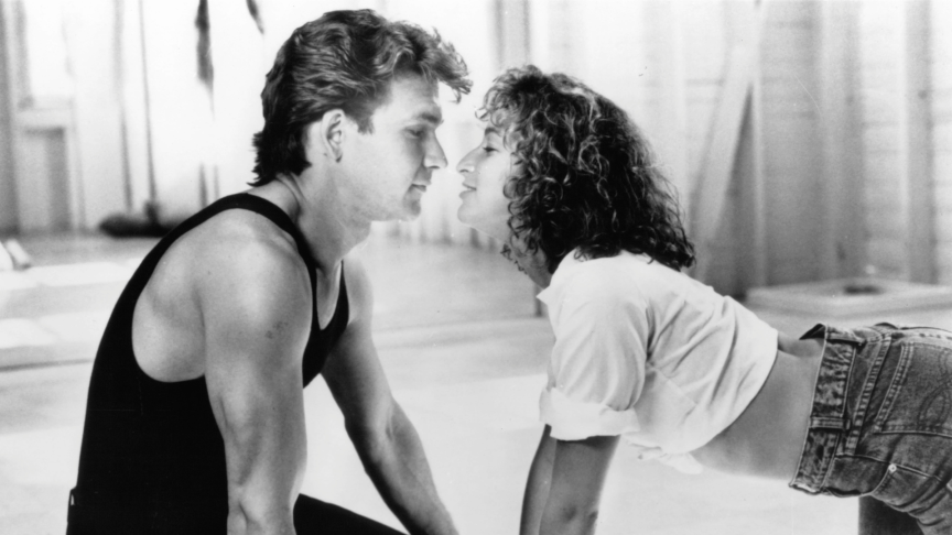 Patrick Swayze and Jennifer Grey