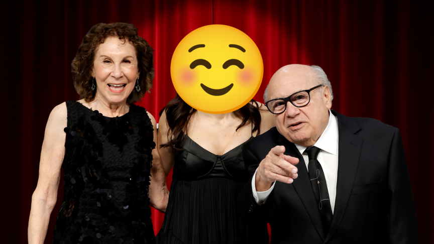 Rhea Perlman, Lucy DeVito and Danny DeVito