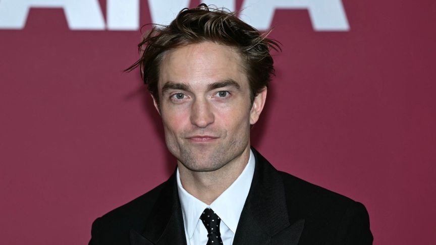 British actor Robert Pattinson poses during a photocall before the premiere of the film "Drama" at the Pathe Palace in Paris on March 24, 2026