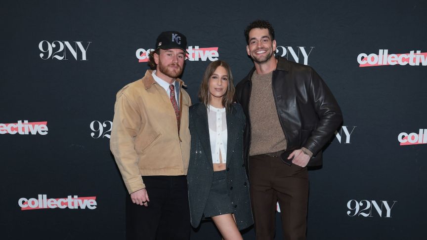 West Wilson, Amanda Batula and Jesse Solomon attend Bravo's "Summer House" Season 10 at 92NY on January 28, 2026 in New York City