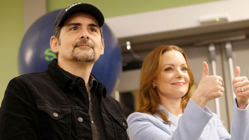 Kimberly Williams-Paisley and Brad Paisley