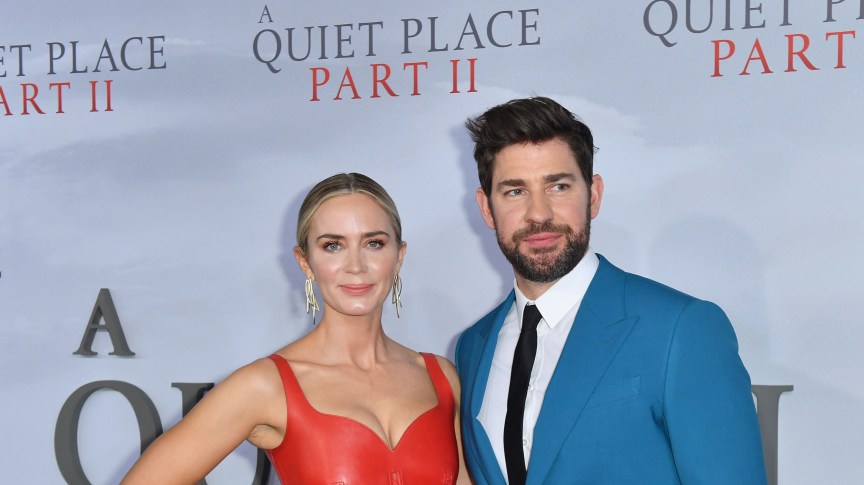 Emily Blunt and John Krasinski
