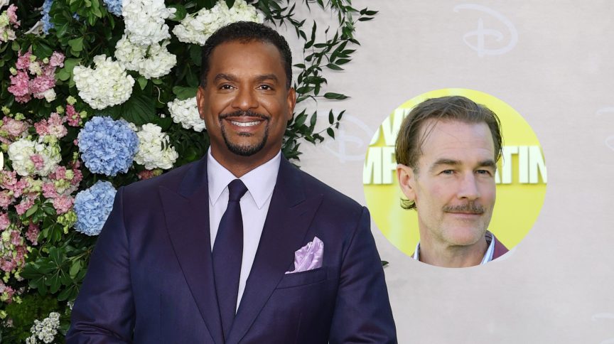 Alfonso Ribeiro and James Van Der Beek.