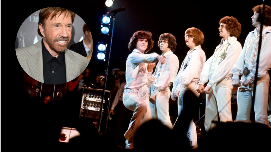 Chuck Norris and the Osmonds