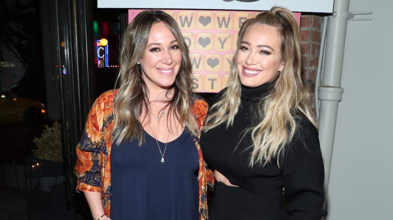 Haylie and Hilary Duff