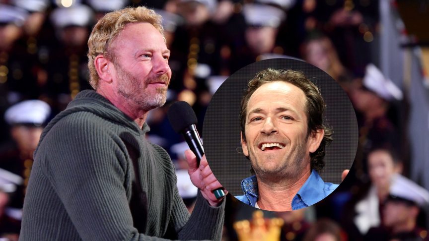 Ian Ziering and Luke Perry.