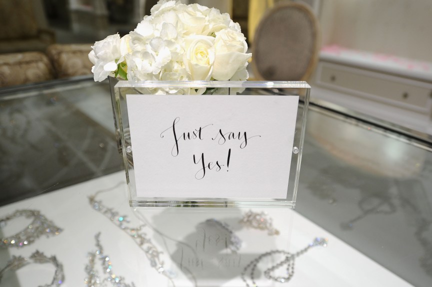 A photo taken inside Kleinfeld Bridal