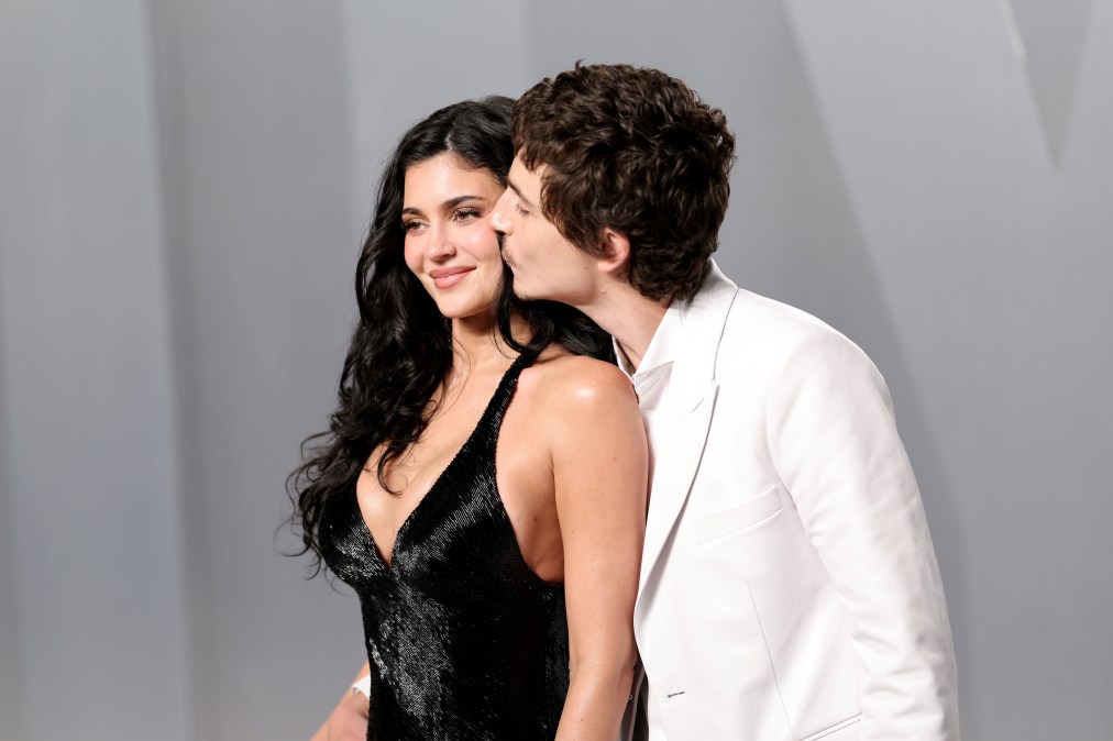 Kylie Jenner and Timothée Chalamet