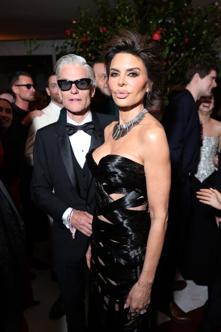 Harry Hamlin and Lisa Rinna