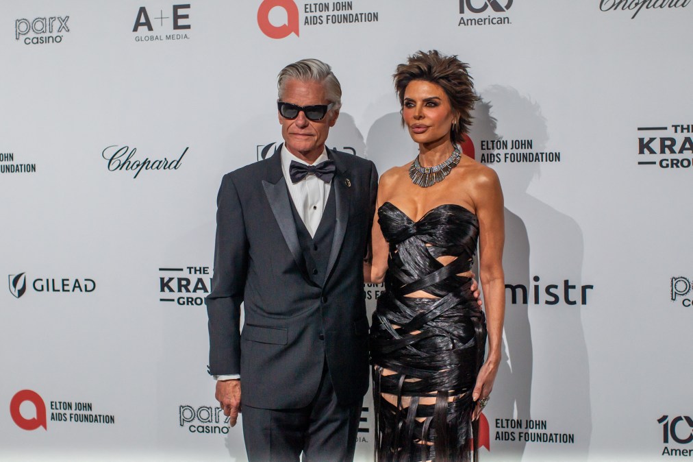 Harry Hamlin and Lisa Rinna