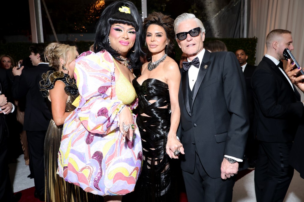 Lushious Massacr, Harry Hamlin and Lisa Rinna