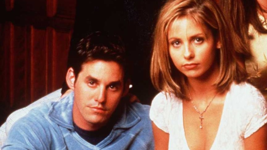 Nicholas Brendon and Sarah Michelle Gellar
