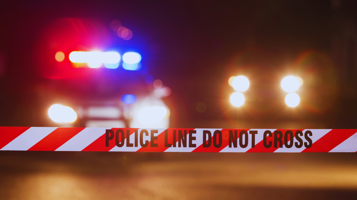 police scene