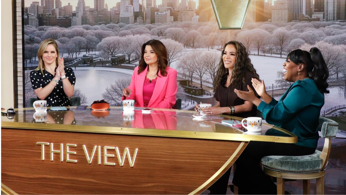 Sarah Haines, Ana Navarro, Sunny Hostin, and Sheryl Underwood of 'The View'
