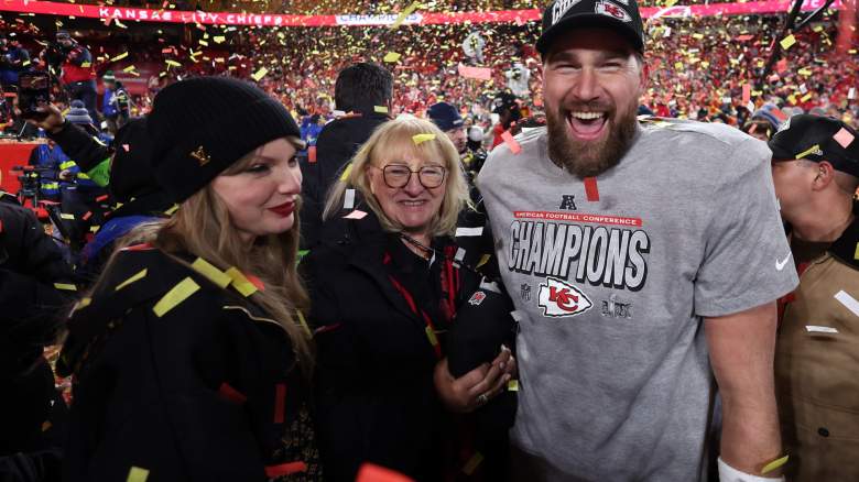 Taylor Swift, Donna Kelce, Travis Kelce