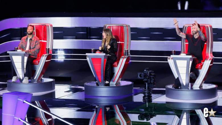 John Legend, Kelly Clarkson, Adam Levine