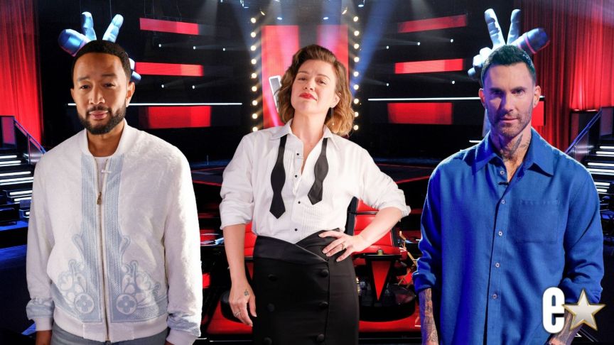 John Legend, Kelly Clarkson, Adam Levine