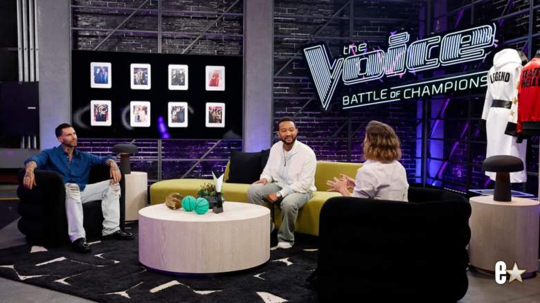 Adam Levine, John Legend, Kelly Clarkson