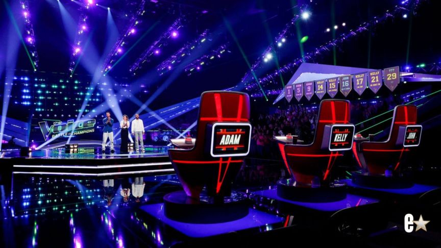 Adam Levine, Kelly Clarkson, John Legend