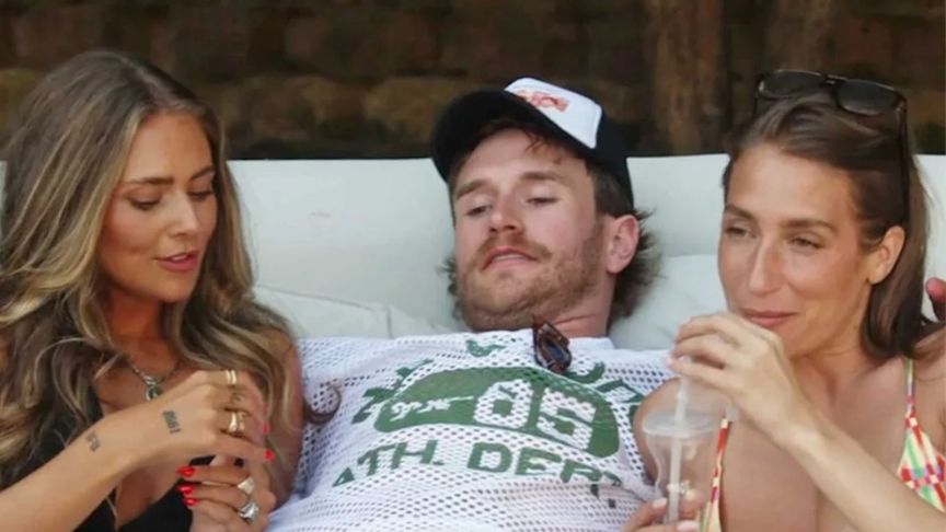 Amanda Batula and West Wilson on the latest episode of "Summer House"