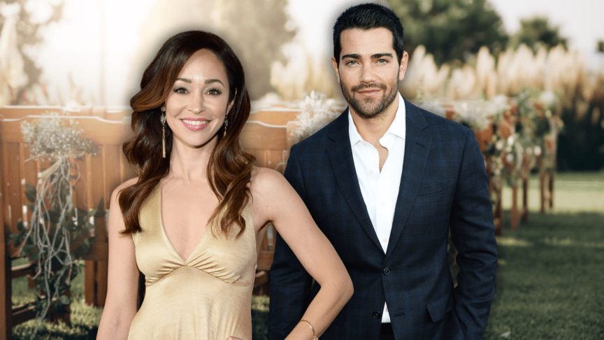 Autumn Reeser and Jesse Metcalfe