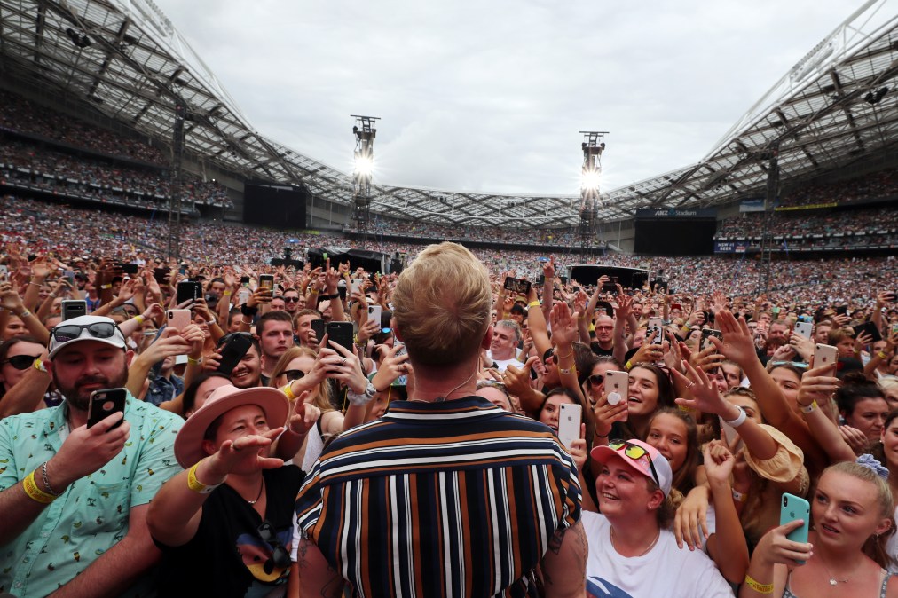 Ronan Keating performs