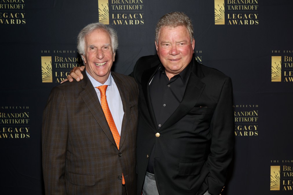 Henry Winkler and William Shatner