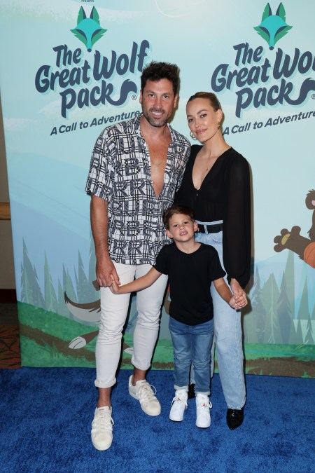 Maks Chmerkovskiy, Peta Murgatroyd, and Shai Chmerkovskiy