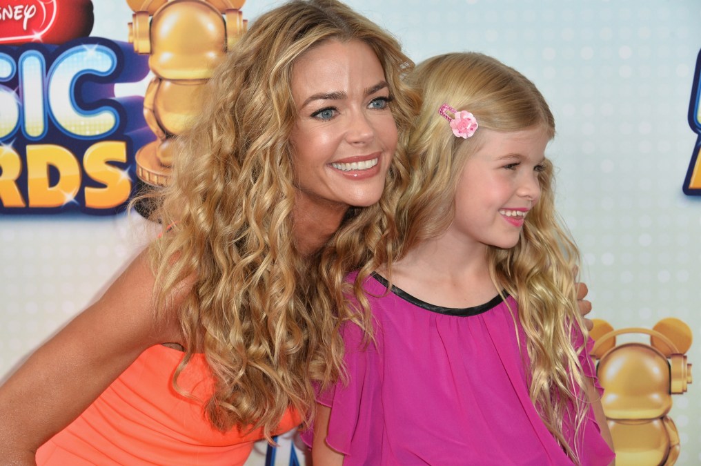 Actress Deinse Richards and daughter Lola Sheen 