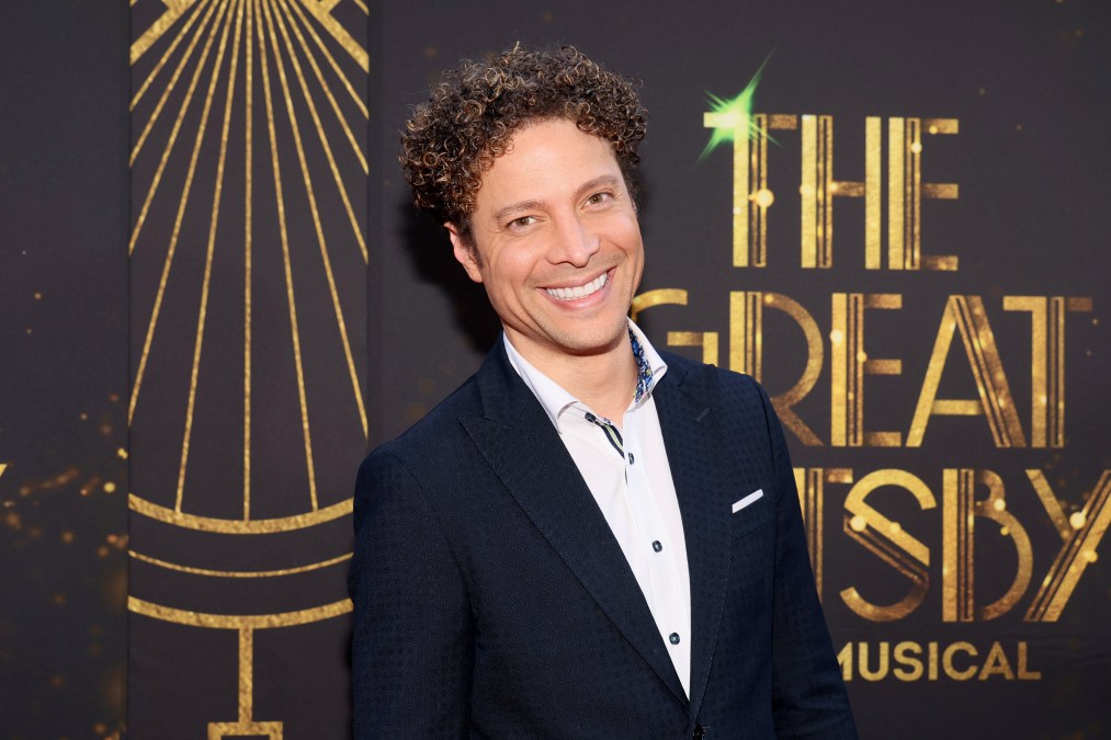 Justin Guarini attends "The Great Gatsby" Broadway Opening Night