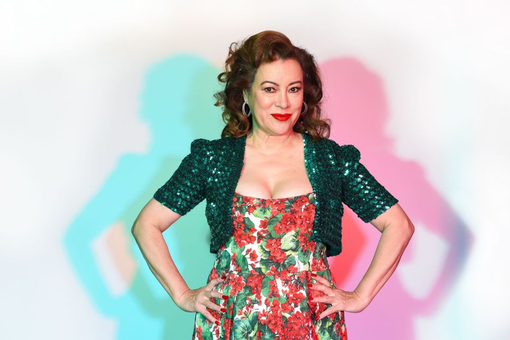 Jennifer Tilly poses in the IMDboat Exclusive Portrait Studio at San Diego Comic-Con 2024.