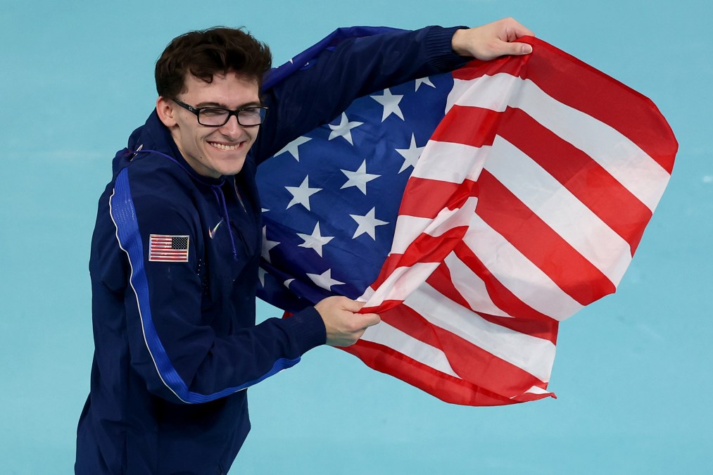 Bronze medalist Stephen Nedoroscik 