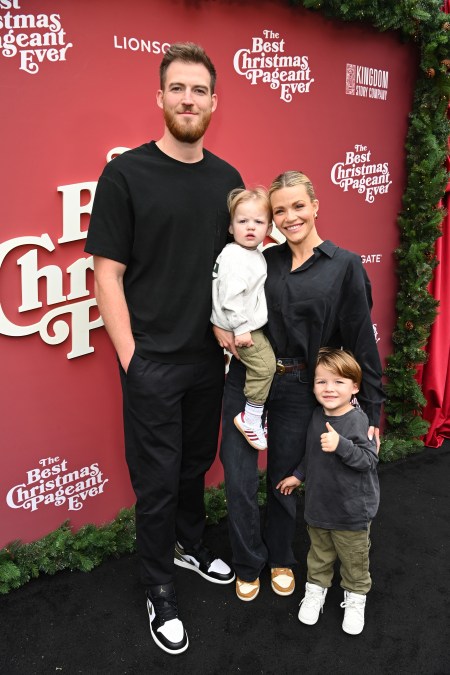 Carson McAllister, Witney Carson, Leo McAllister, and Jet McAllister