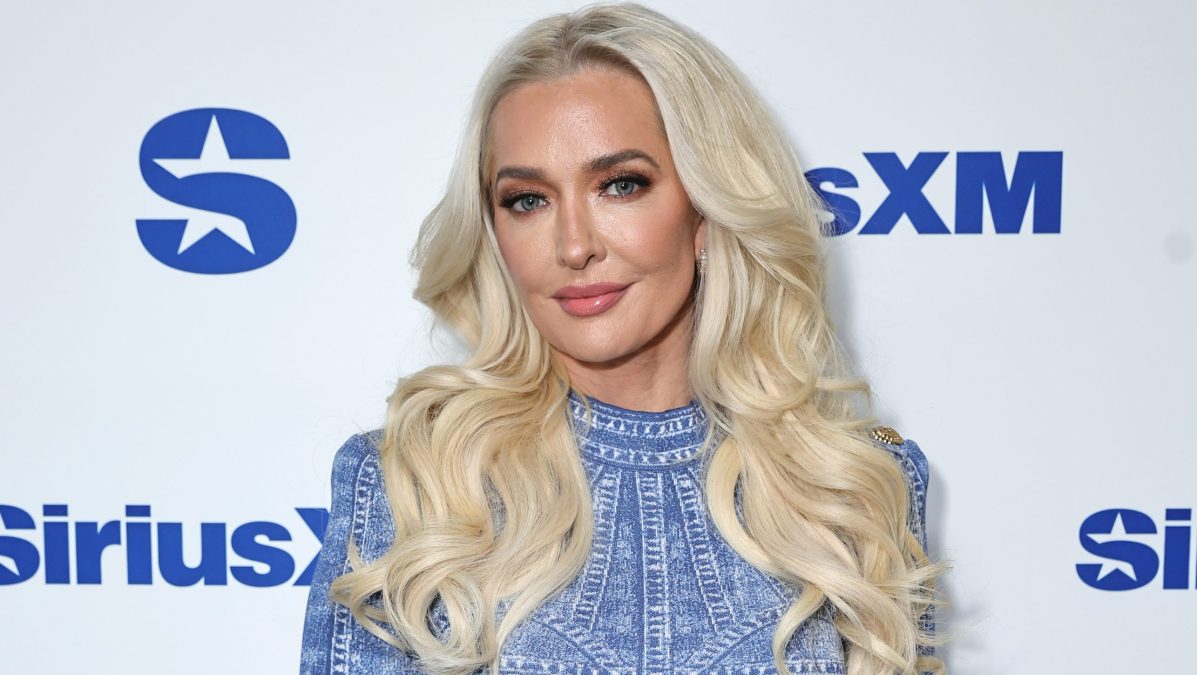 Erika Jayne visits SiriusXM Studios in New York City in January 2025
