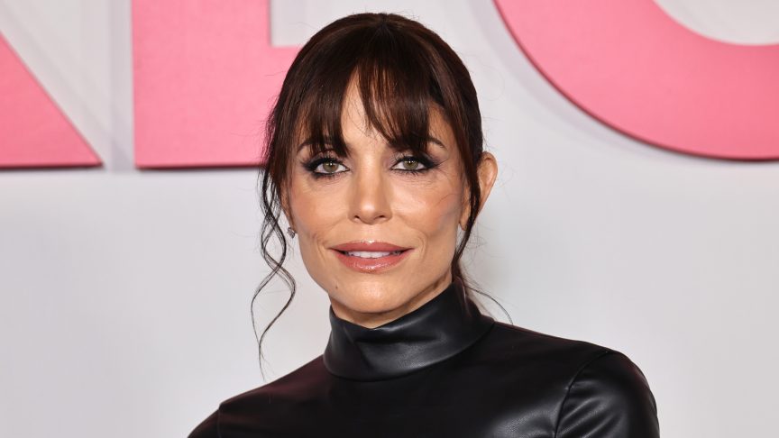 Bethenny Frankel attends Netflix’s “Kinda Pregnant” New York premiere in February 2025